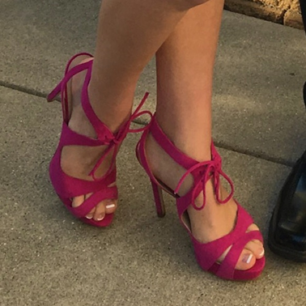 Guess Pink Heels - Women’s 8